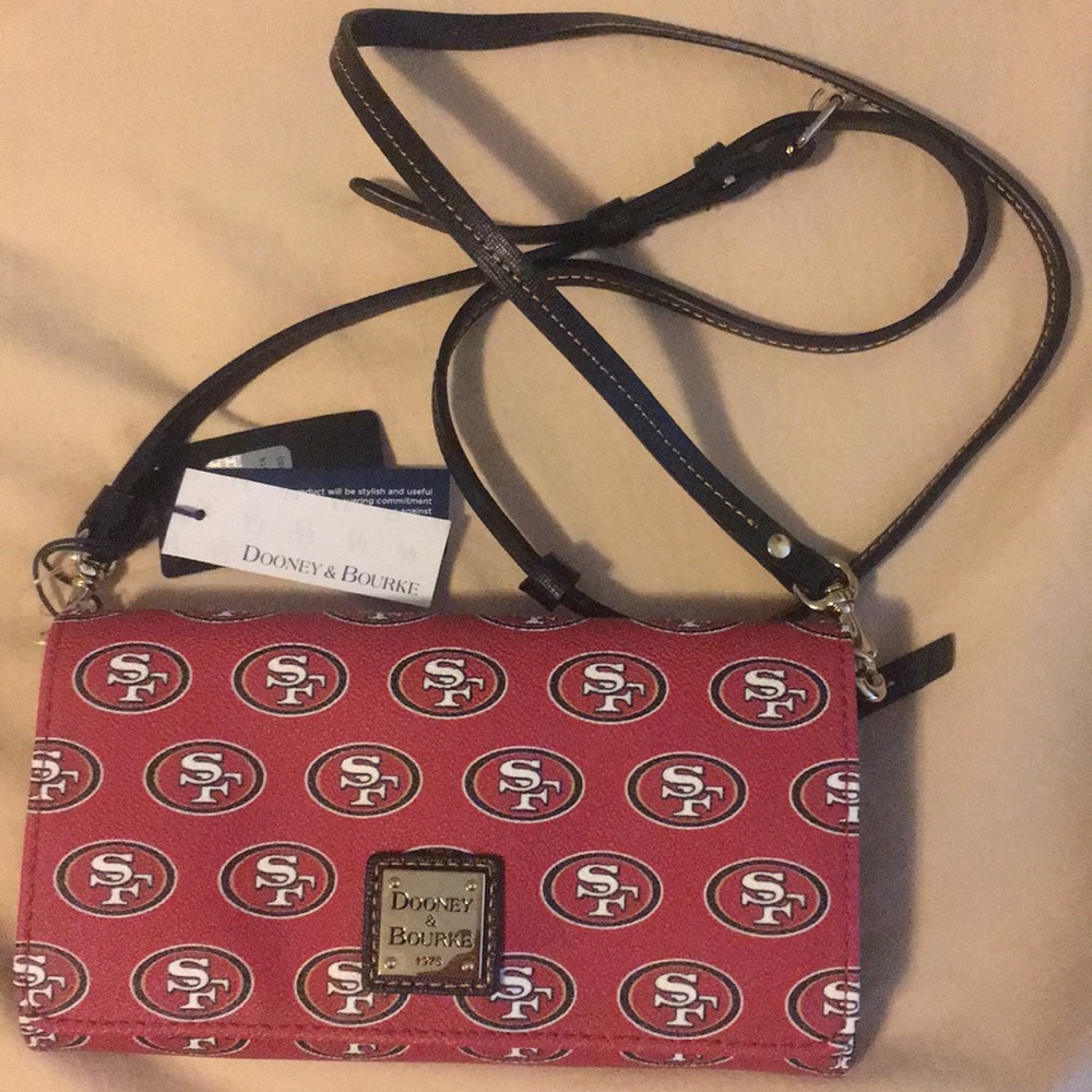 SF 49ers Dooney & Bourke crossbody